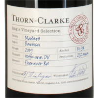 Thorn Clarke Hoffmann Mataro Single Vineyard Selection 2019 0,75 Ltr.