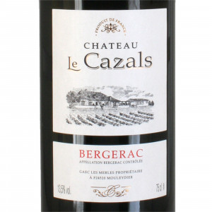 Chateau le Cazals Bergerac Rouge 2020 0,75 Ltr.