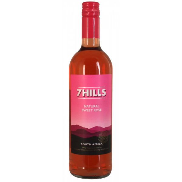 Van Loveren 7 Hills Natural Sweet Rose 0,75 Ltr.