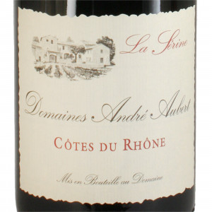 Domaines André Aubert "La Serine Rouge"...
