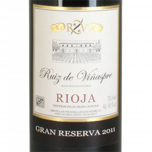 Ruiz de Vinaspre Gran Reserva 2011 0,75 Ltr.