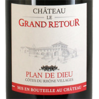 Château le Grand Retour Plan-de-Dieu Rouge AOC 2019 0,75 Ltr.